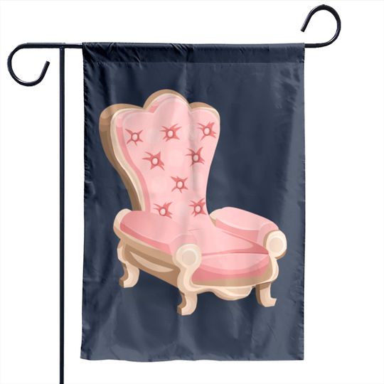 Discover Pink Royal Chair From Glitch Garden Flag