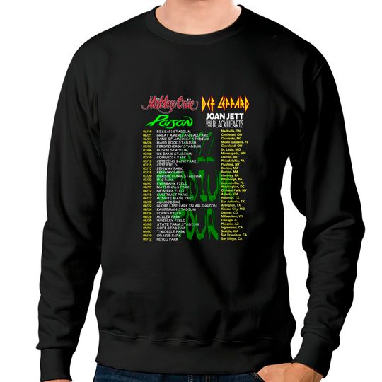 Discover 2022 Stadium Tour Sweatshirts