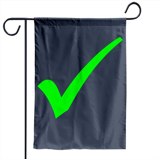 Discover Check, Okay (high Quality) Garden Flag