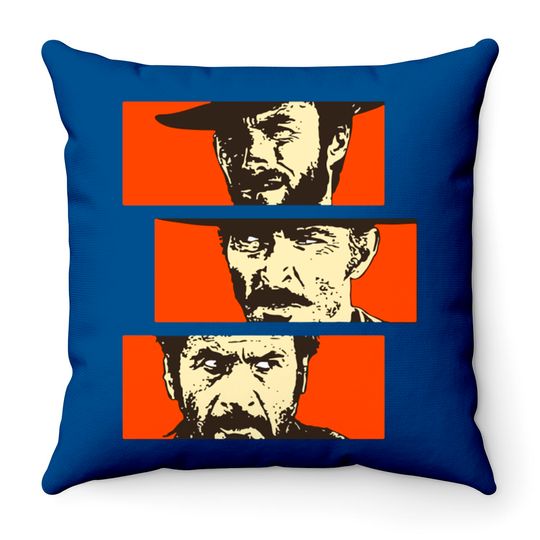 Discover The Good The Bad and The Ugly III - The Good The Bad And The Ugly - Throw Pillows