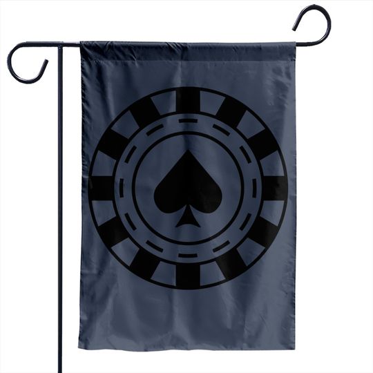 Discover Pokerchips Garden Flag