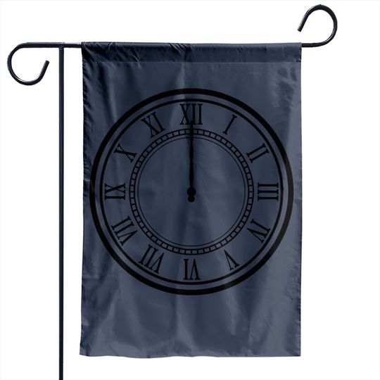 Discover 12 O Clock Present Gift Idea Garden Flag