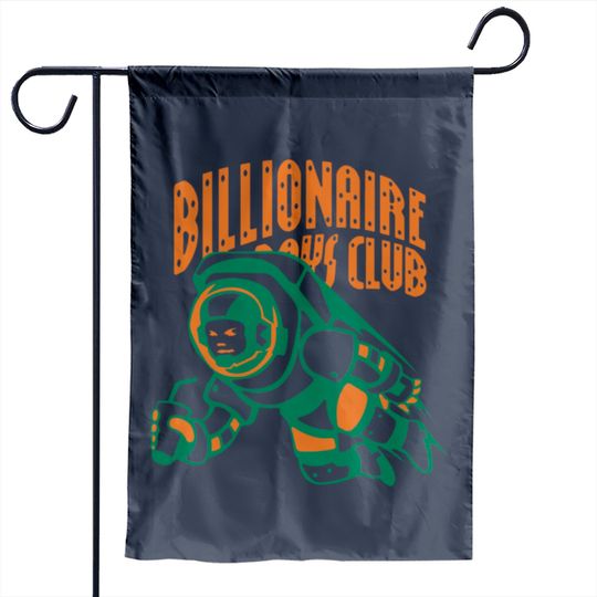 Discover Bilionaire Boy Club Space Garden Flag