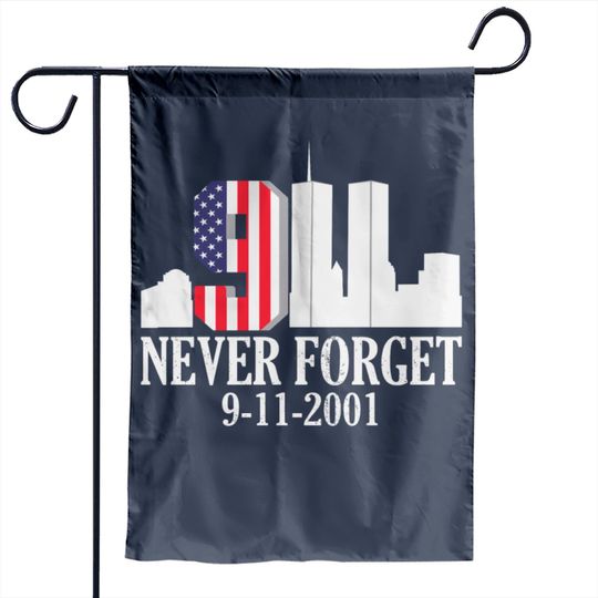 Discover 9-11 Never Forget Patriot Day 20th Anniversary Garden Flag
