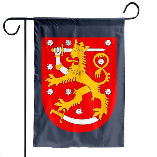 Discover Finland Suomi Lion Garden Flag