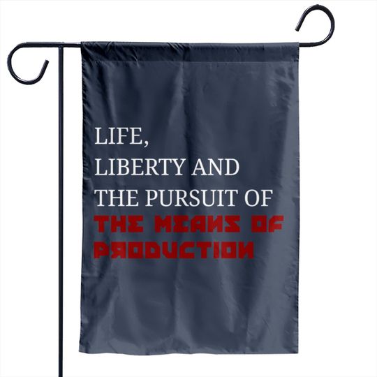 Discover Declaration Of Independence - Communist Edition Garden Flag