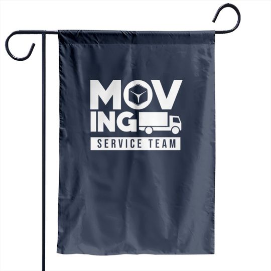 Discover Moving Service Team Relocation Furniture Move Out Garden Flag
