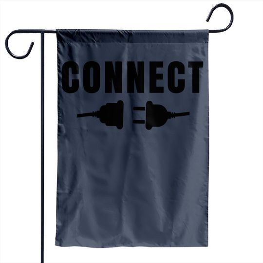 Discover Connect Garden Flag