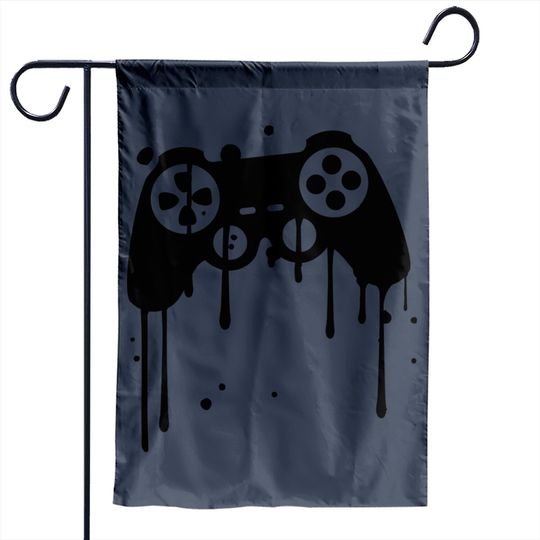Discover Controller Graffiti Drip Klex Color Splash Garden Flag