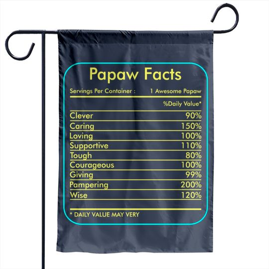 Discover Papaw Facts Servings Per Container Garden Flag Garden Flag