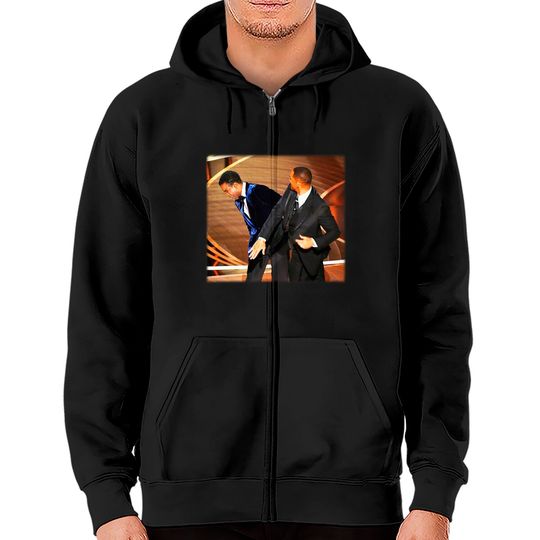 Discover Will Smith Slap Chris Rock At Oscar Essential Zip Hoodies