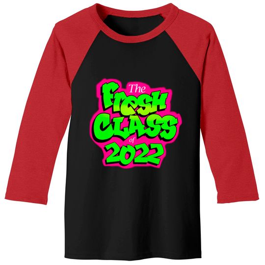 Discover Class of 2022 Future Senior Fresh 90's TV Style Graduation Baseball Tees