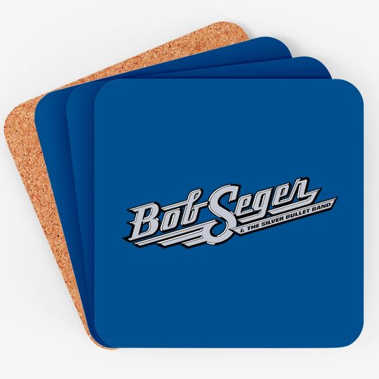 Discover Bob Seger The Silver Bullet Band Crewneck Ultra Cotton Short Sleeve Adult Coaster