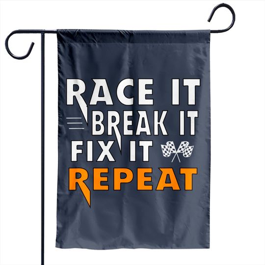 Discover Dirt Track Racing Race It Sprint Car Rally Race Gear Garden Flag