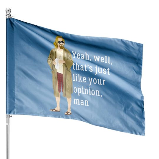 Discover The Big Lebowski The Dude Yeah House Flag