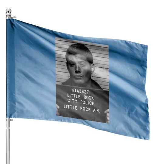 Discover Dean Winchester Mugshot House Flag