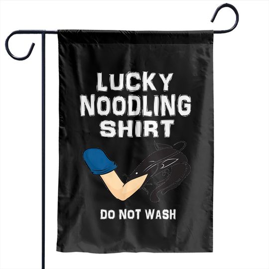 Discover Lucky Noodling Fishing Garden Flag