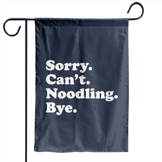 Discover Noodling Garden Flag