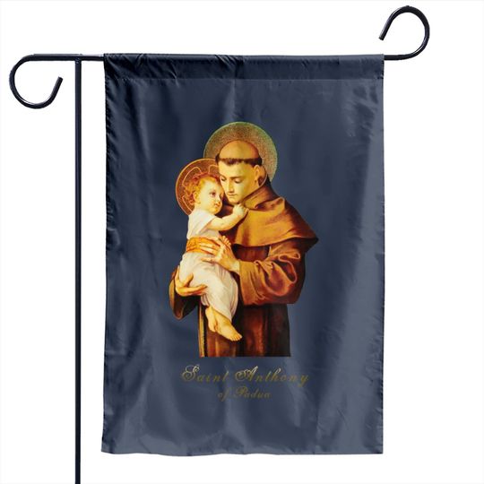 Discover St Anthony Of Padua Catholic Saint Garden Flag