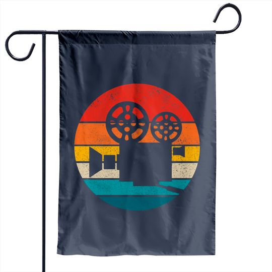 Discover Camera Vintage Movie Director Chair Film Making Garden Flag