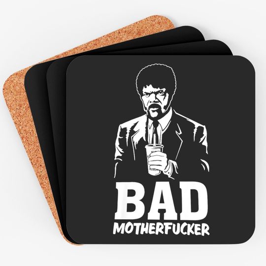 Discover Bad Mother Fcker Jules Winnfield Quote Coaster