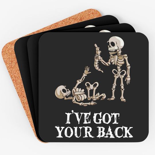 Discover I Got Your Back Stick Friendship Coaster