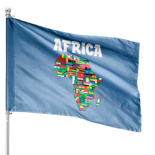 Discover Africa House Flag Proud African Country Flags Continent Love