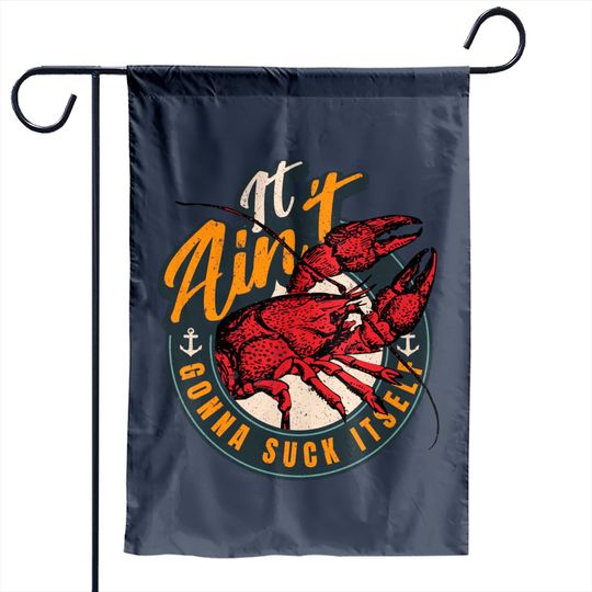 Discover Crawfish Boil Funny Suck Itself Bayou Cajun Seafood Festival Garden Flag