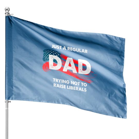 Discover Republican Just A Regular Dad Trying Not To Raise Liberals House Flag