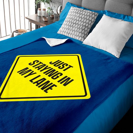 Discover Just Staying In My Lane Baby Blankets - Low Key Hustle