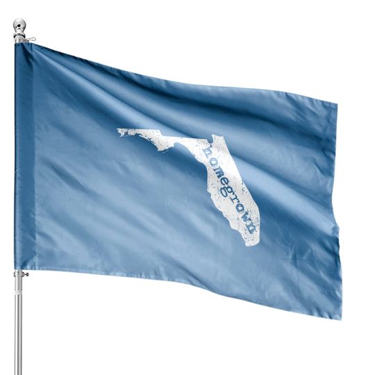 Discover Home State Of Florida Homegrown | Florida Native House Flag