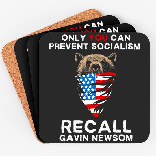 Discover Recall Gavin Newsom Coaster