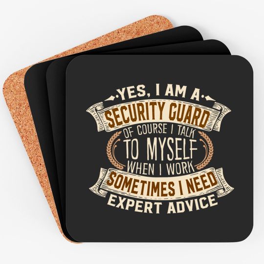Discover Security Guard Coaster