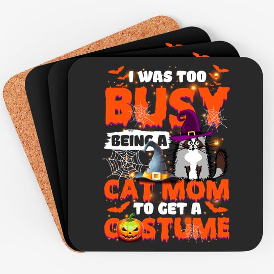 Discover I Was Too Busy Being A Cat Mom To Get A Costume Coaster