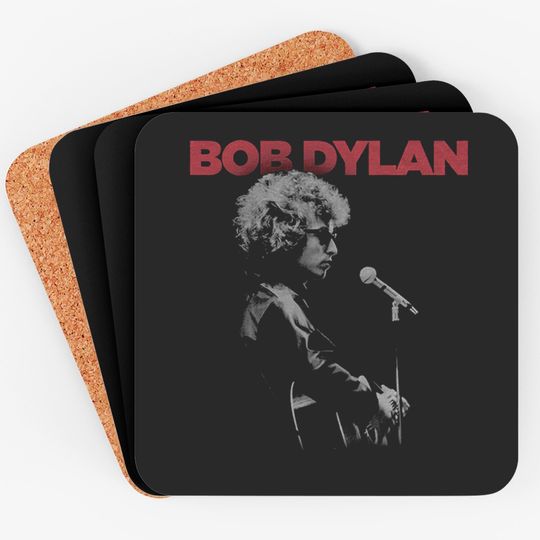 Discover Bob Dylan Stage Blonde On Blonde Rock Coaster