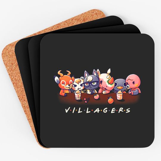 Discover Villagers Animal Crossing Coasters