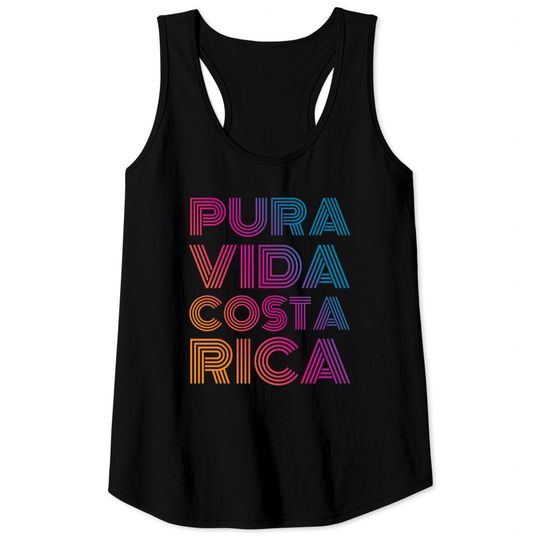 Discover Pura Vida Costa Rica Tank Tops