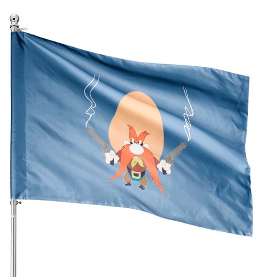 Discover Yosemite Sam Back Off House Flags