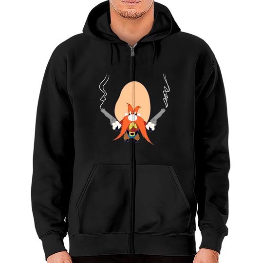 Discover Yosemite Sam Back Off Zip Hoodies