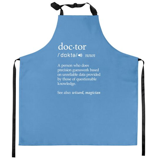 Discover Funny Med School Student Graduation Gift Future Doctor Kitchen Aprons