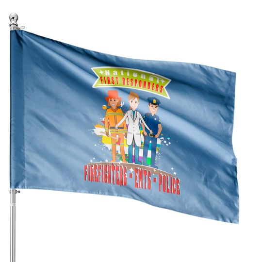 Discover National First Responders Day October 28 House Flag