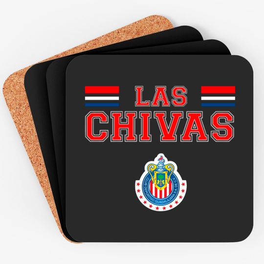 Discover Las Chivas De Guadalajara Mexican Soccer Team Coasters