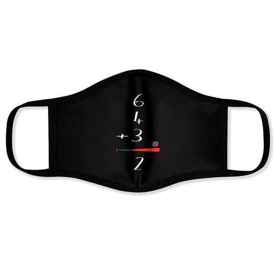 Discover 6 4 3 2 Double Play Baseball Face Masks