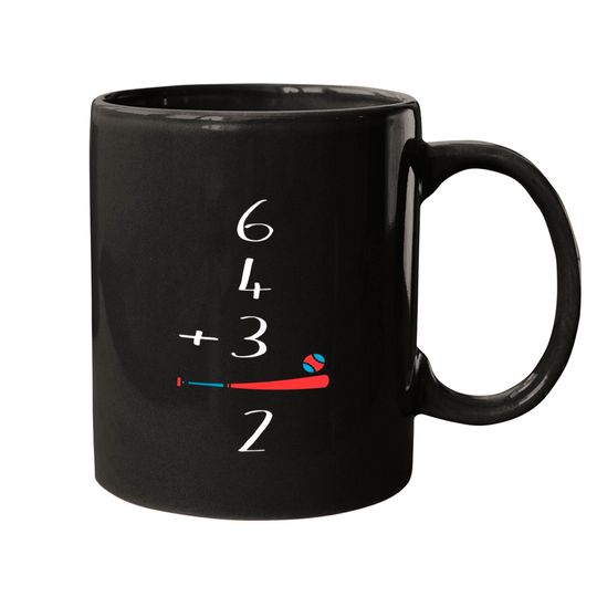 Discover 6 4 3 2 Double Play Baseball Mugs