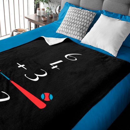 Discover 6 4 3 2 Double Play Baseball Baby Blankets