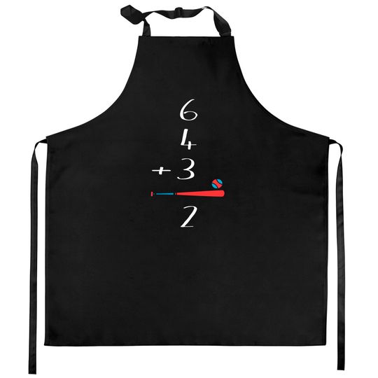 Discover 6 4 3 2 Double Play Baseball Kitchen Aprons