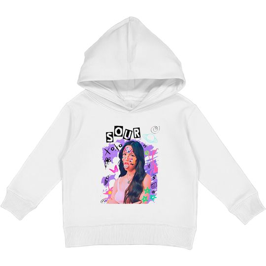 Discover Olivia Rodrigo Kids Pullover Hoodie
