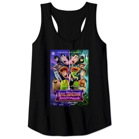 Discover Hotel Transylvania Transformania Movie 2022 Film Classic Tank Tops