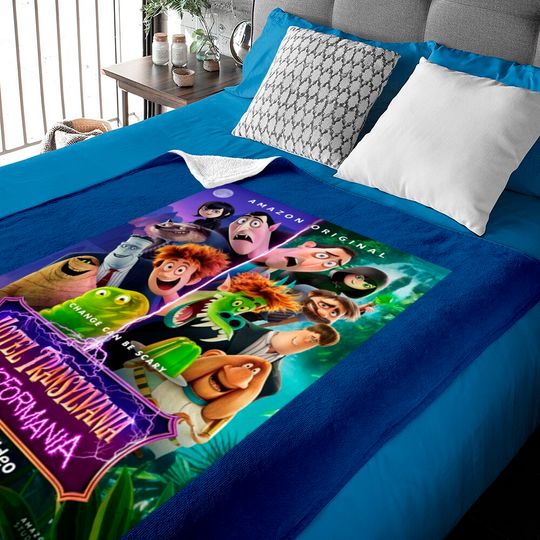 Discover Hotel Transylvania Transformania Movie 2022 Film Classic Baby Blankets