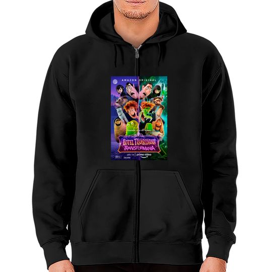 Discover Hotel Transylvania Transformania Movie 2022 Film Classic Zip Hoodies